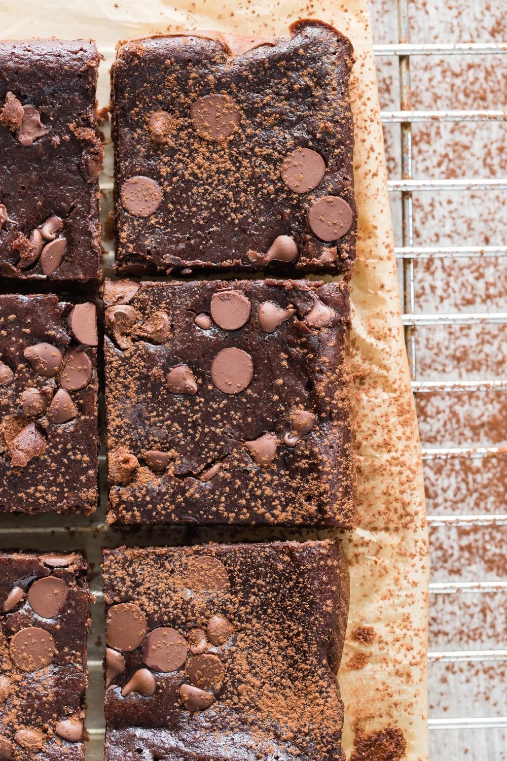 Gluten Free Double Chocolate Black Bean Brownies