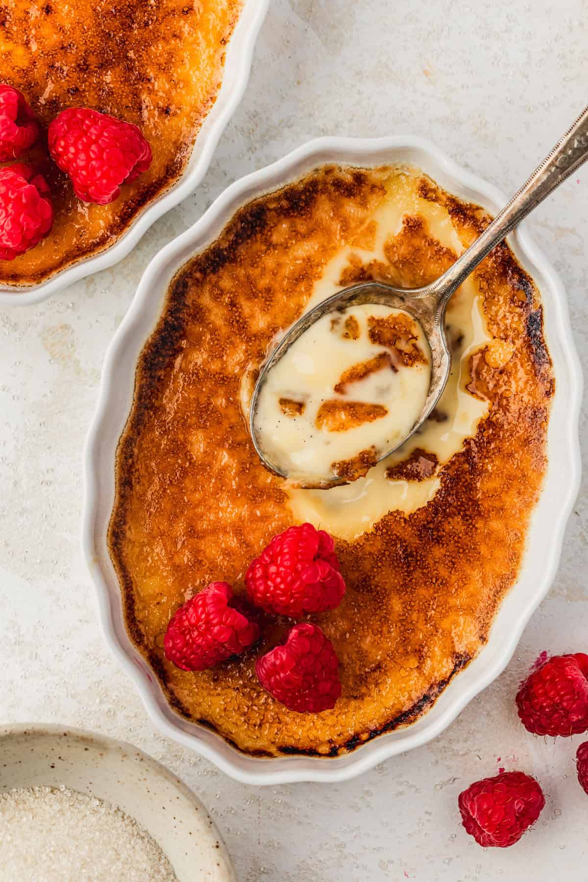 Easy Vanilla Crème Brûlée for Two