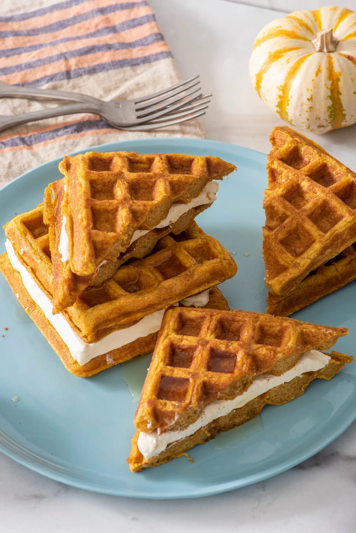 Pumpkin Waffles