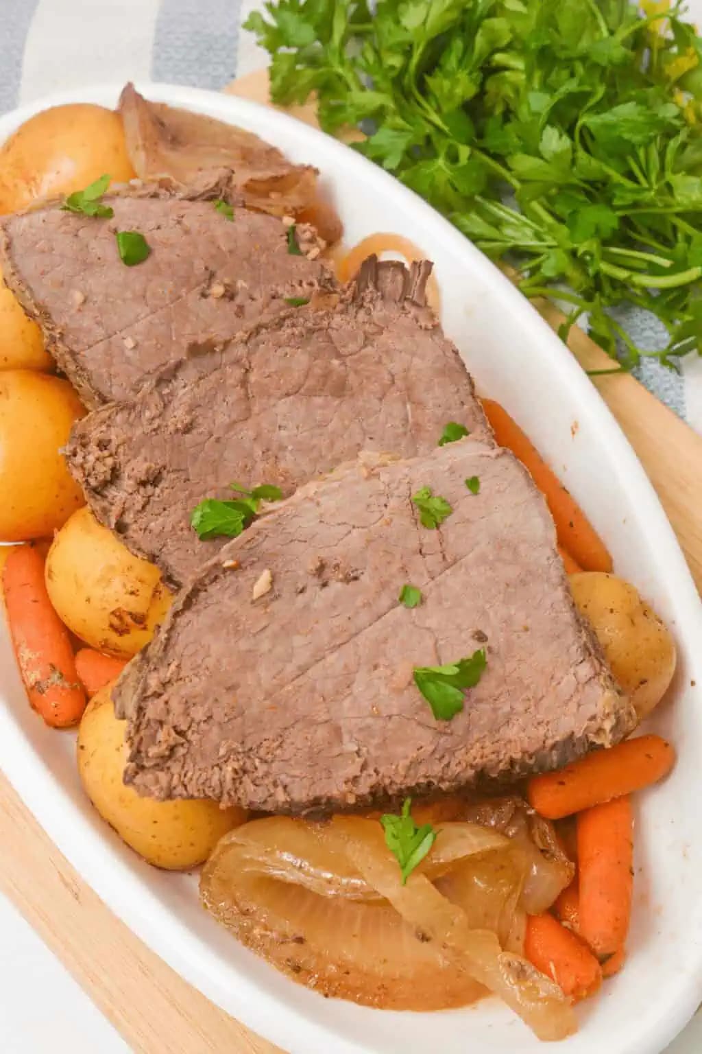 Slow Cooker Beef Sirloin Tip Roast
