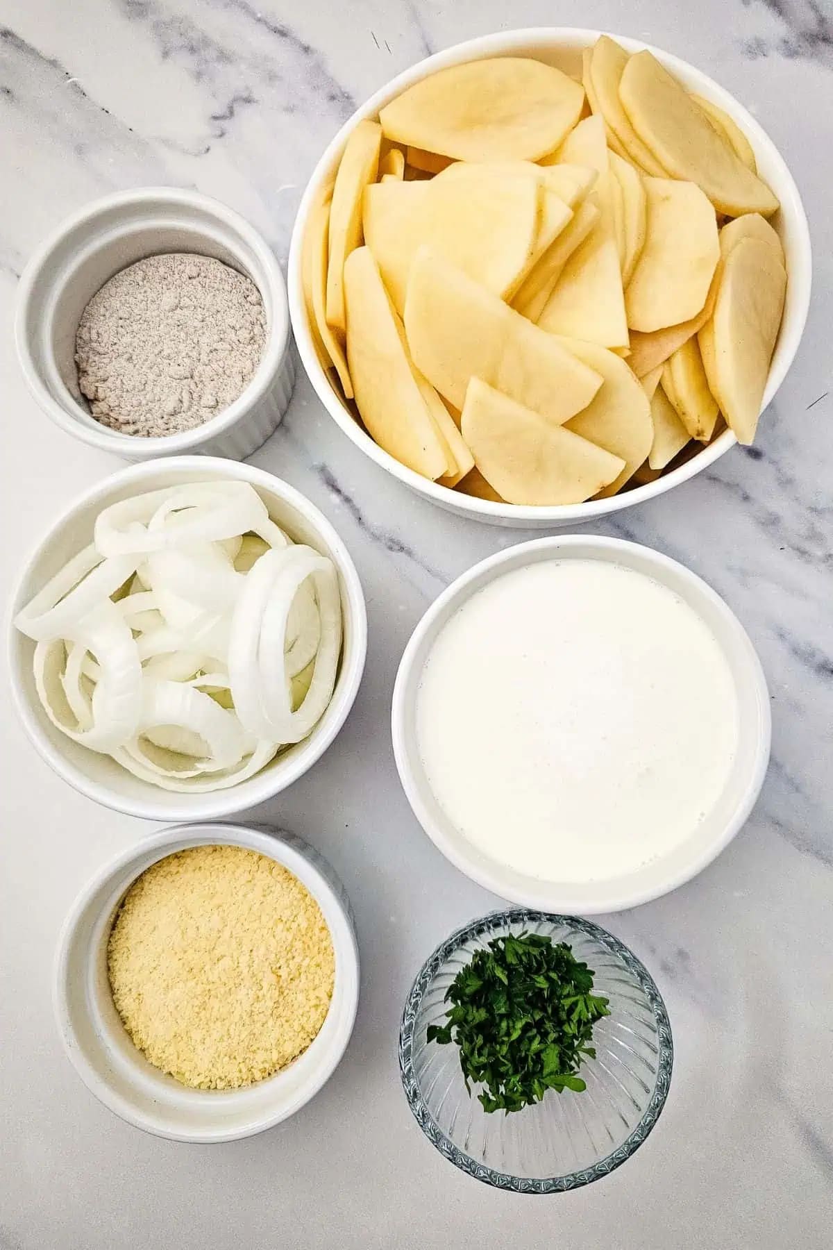 French Onion Potato Bake