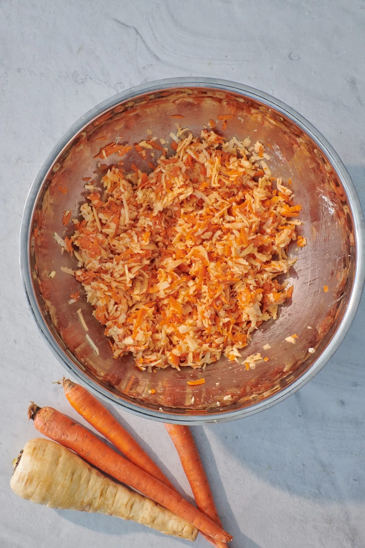 Carrot Parsnip Latkes