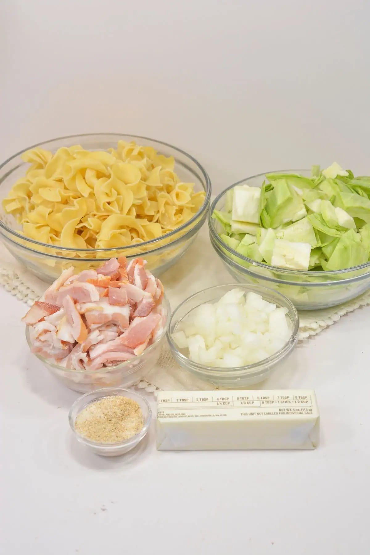 Haluski (Cabbage and Noodles) 