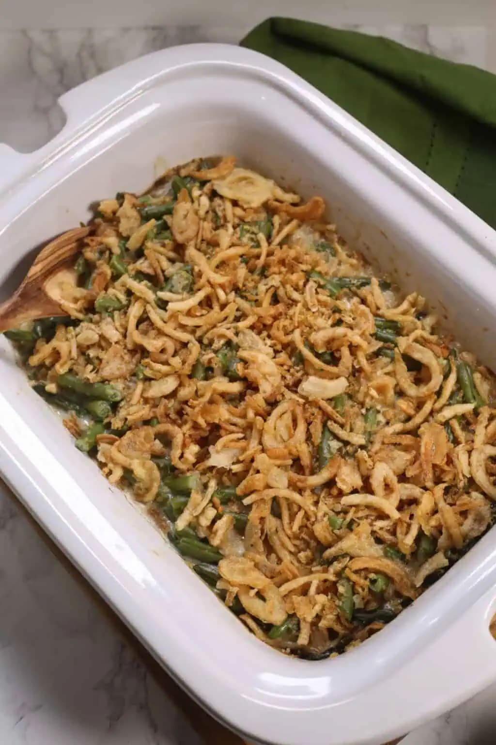 Crock Pot Green Bean Casserole