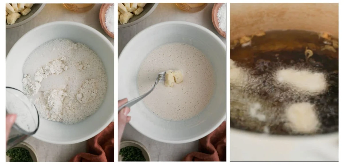 Tempura Fried Cheese Curds With Sriracha Mayo