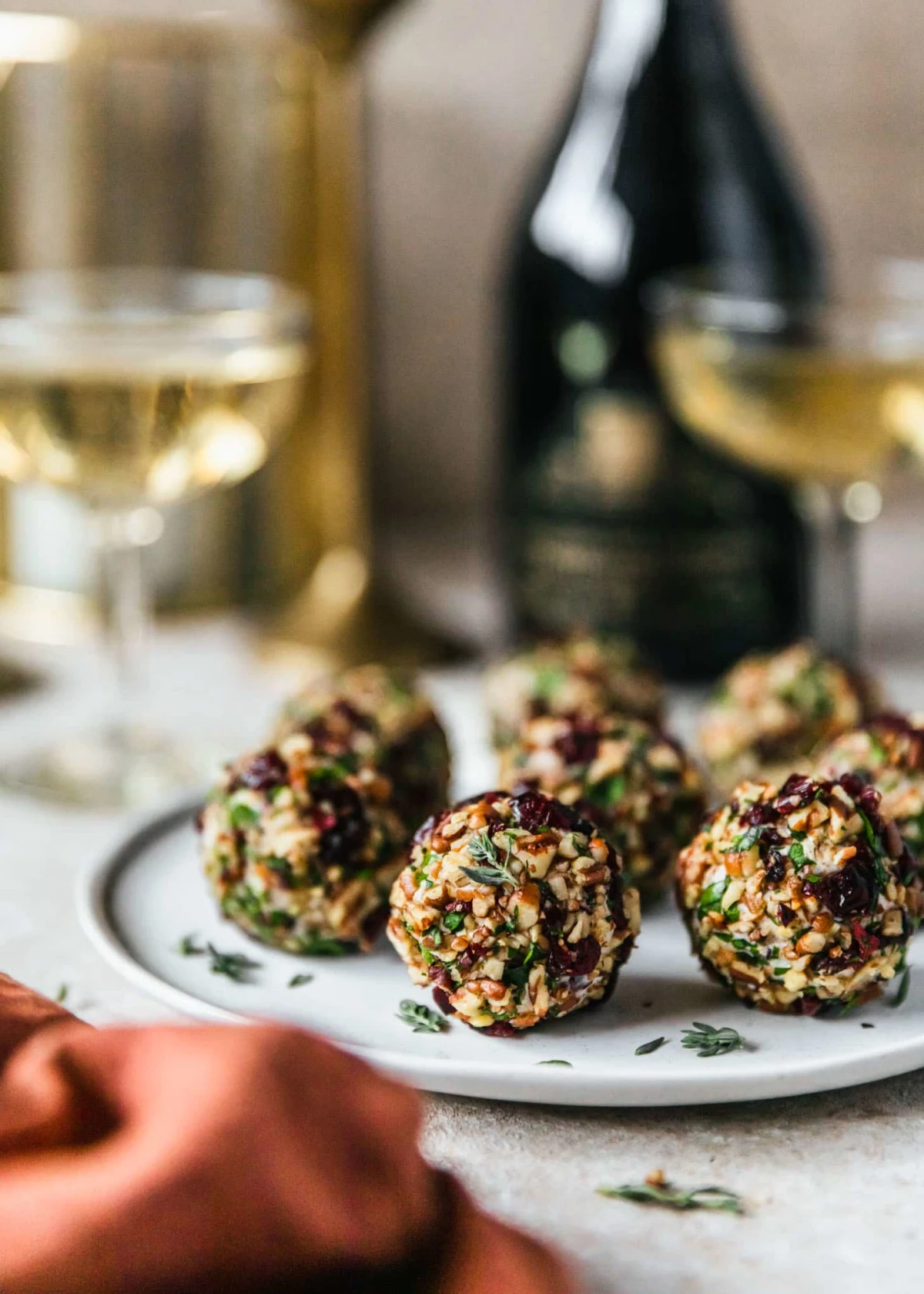 Cranberry Orange Cheese Balls