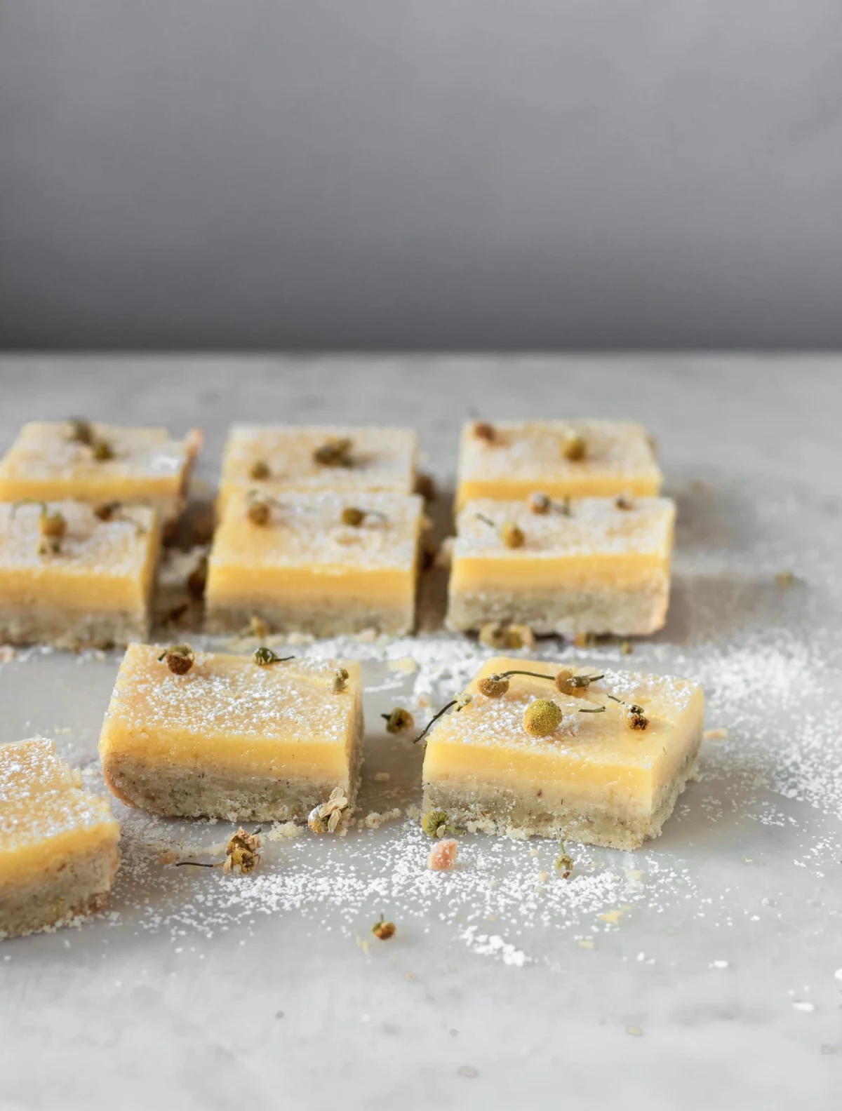 Chamomile Lemon Bars