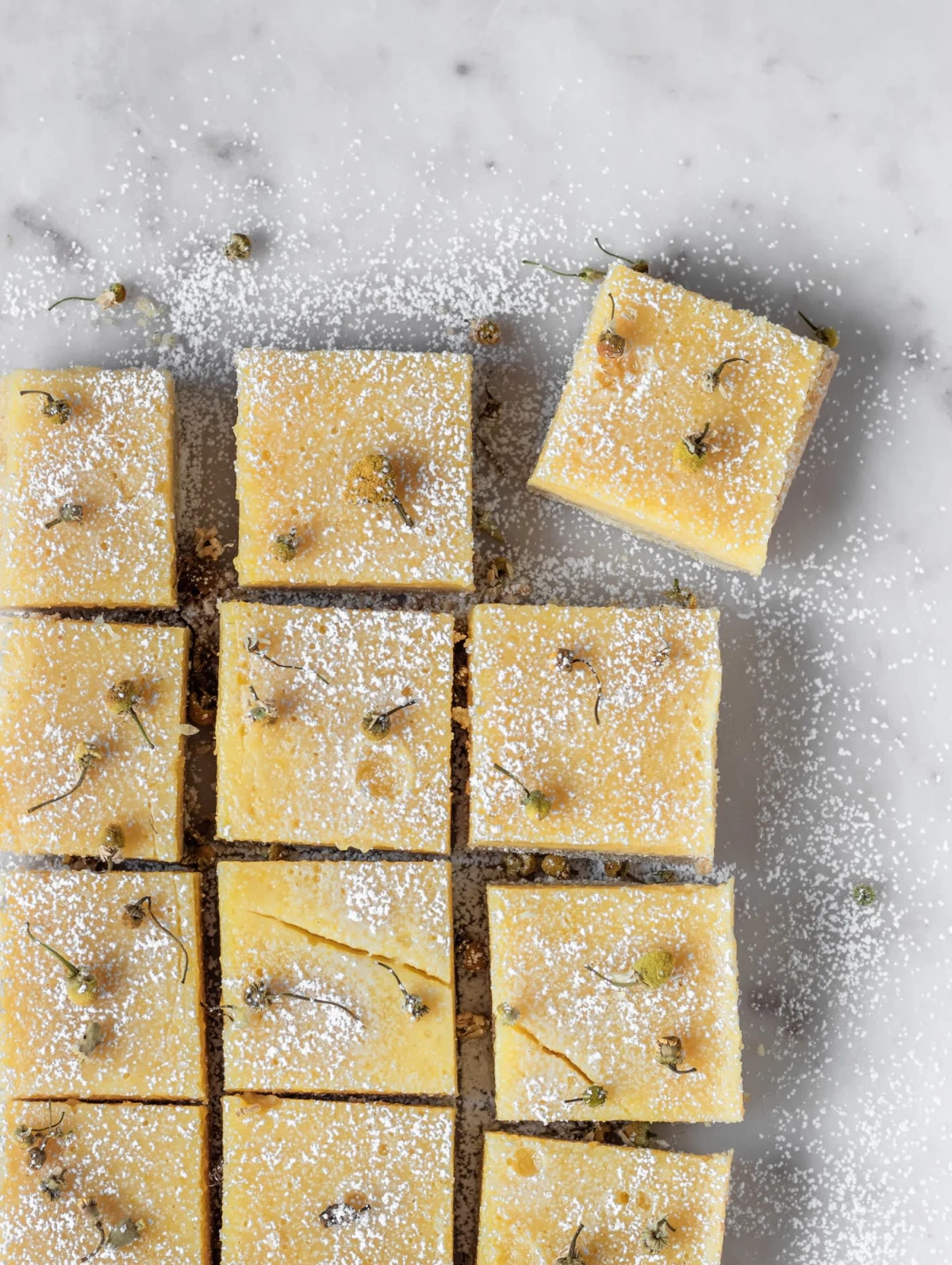 Chamomile Lemon Bars