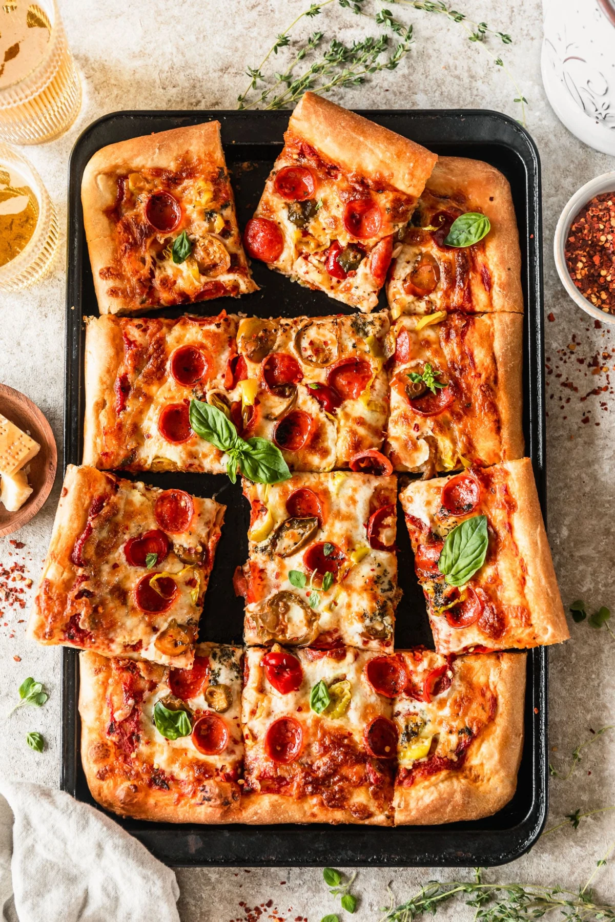 Sicilian-Style Pizza