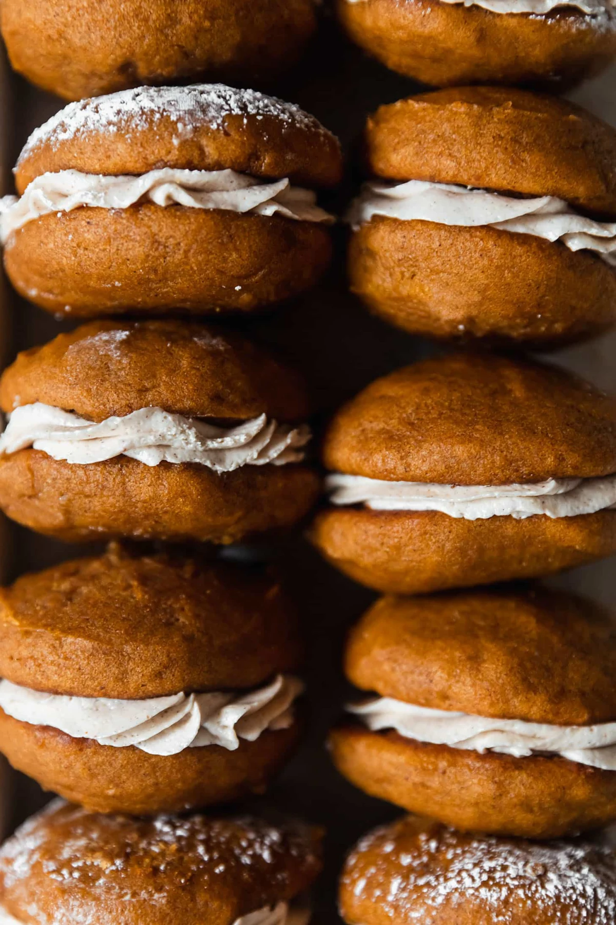 Pumpkin Whoopie Pies With Masala Chai Buttercream