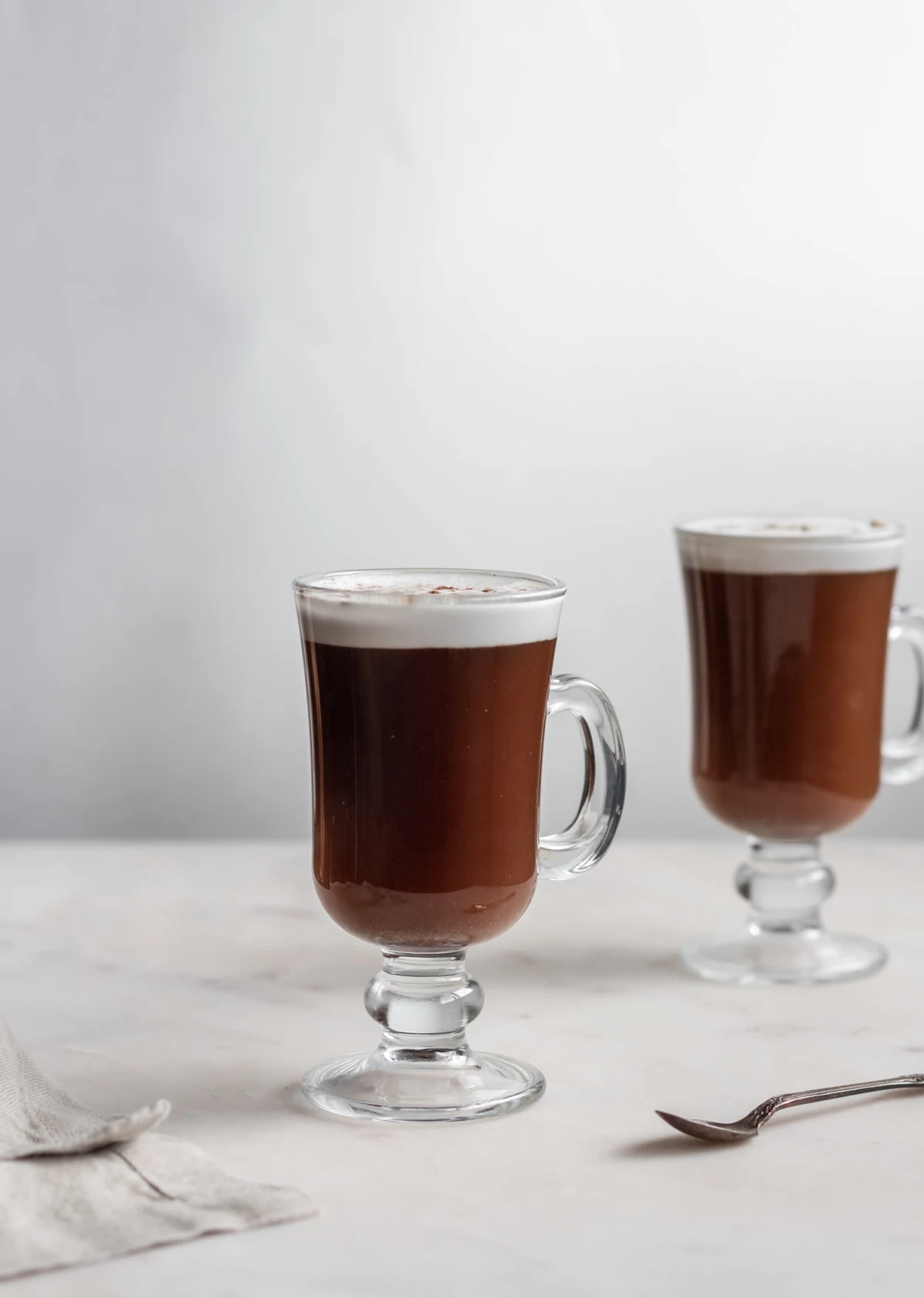 Vegan Irish Coffee With Coconut Cream + Hawaij