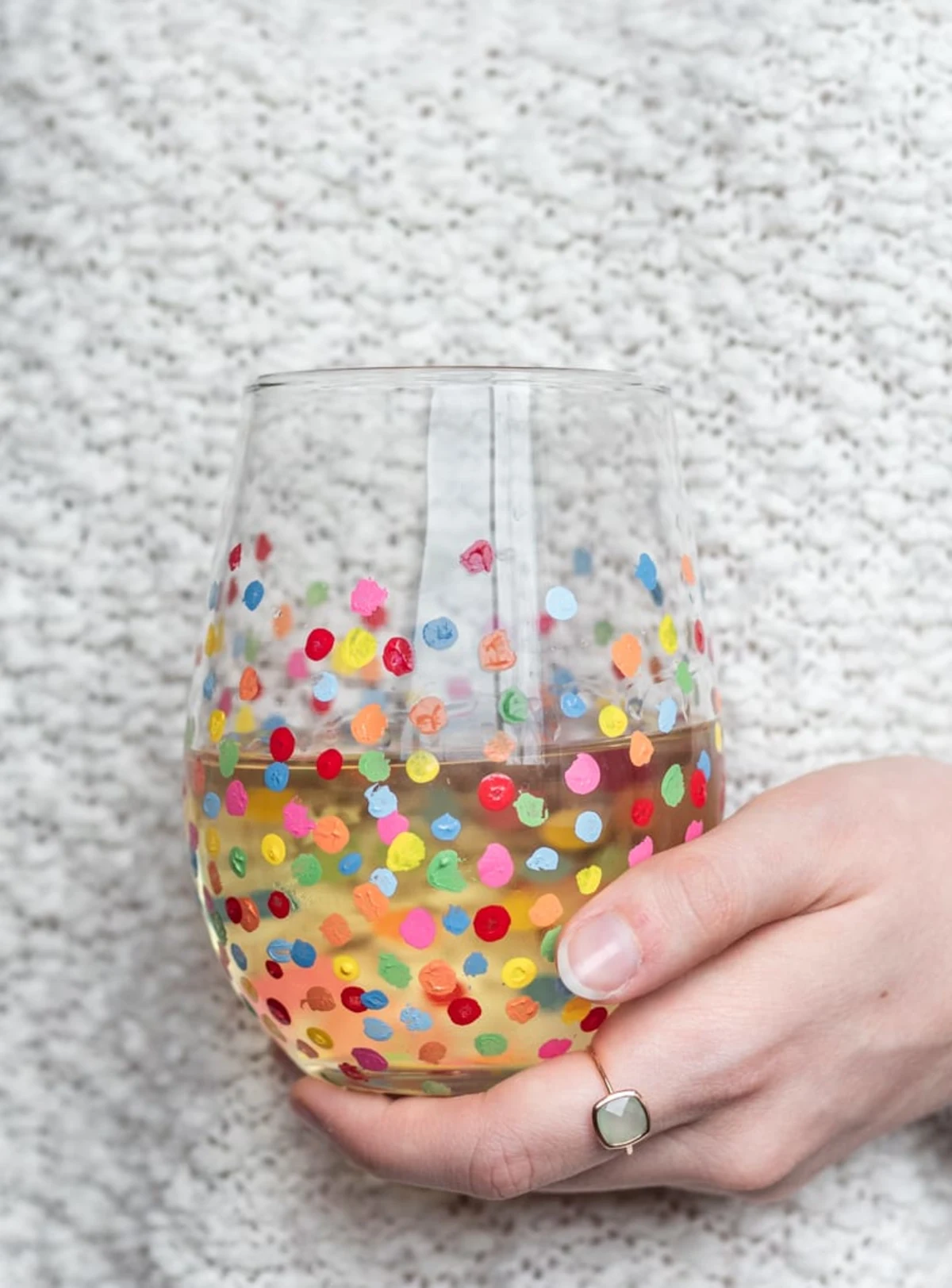 Diy Painted Wine Glasses