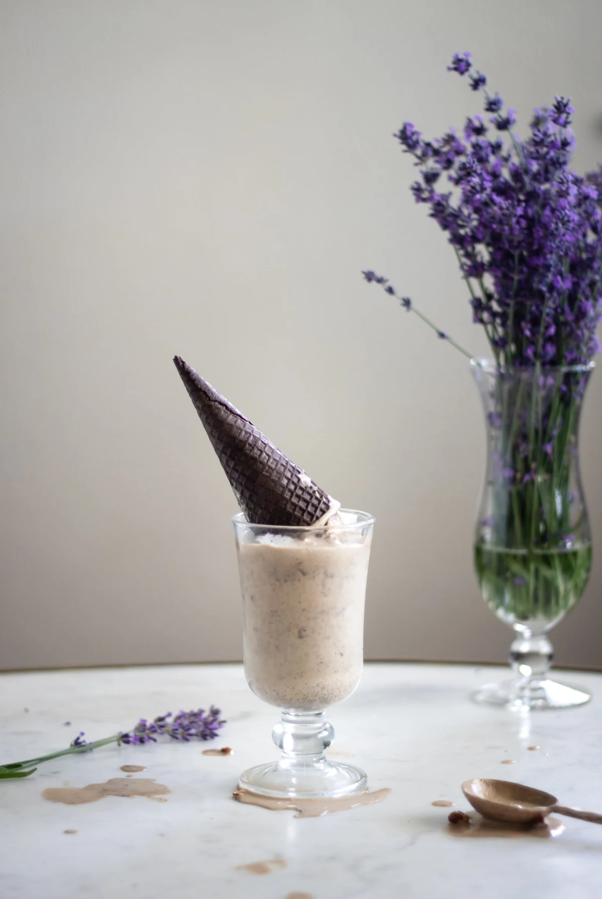 Coffee & Almond Ice Cream