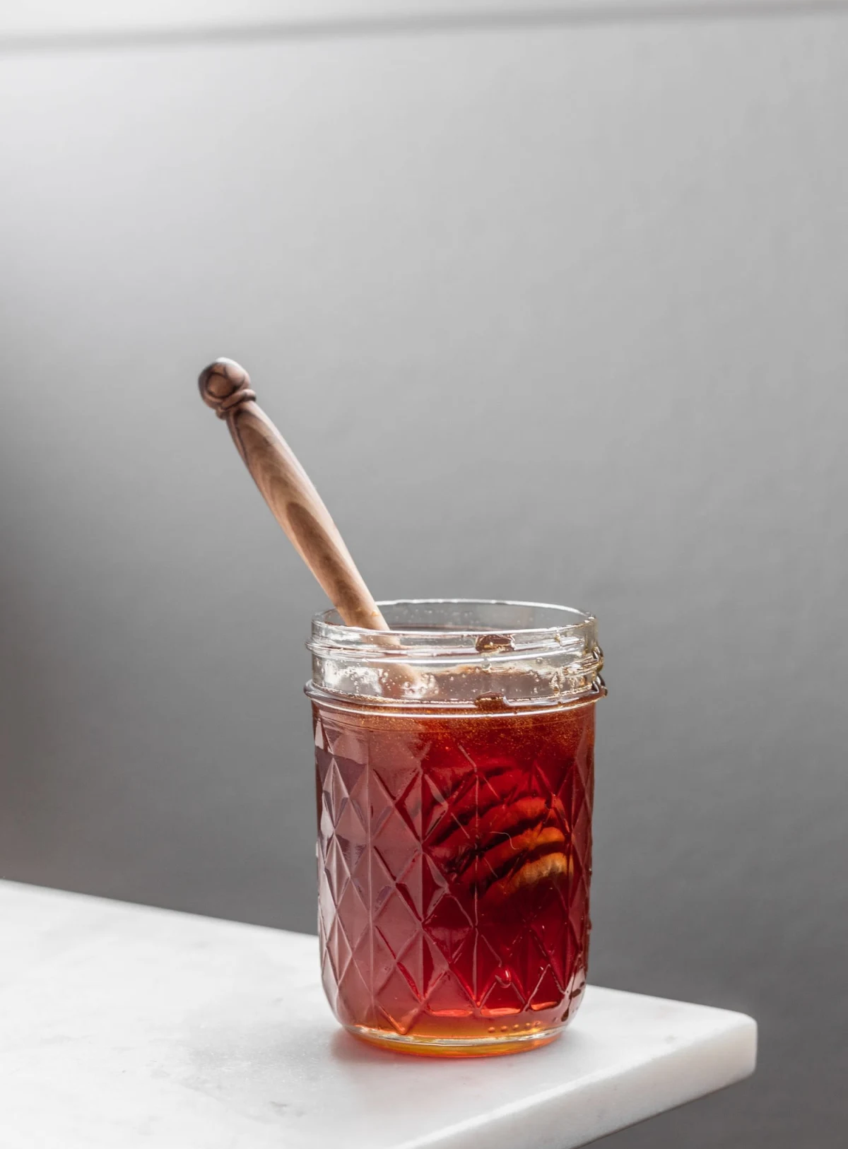 Super Easy Homemade Bourbon Hot Honey