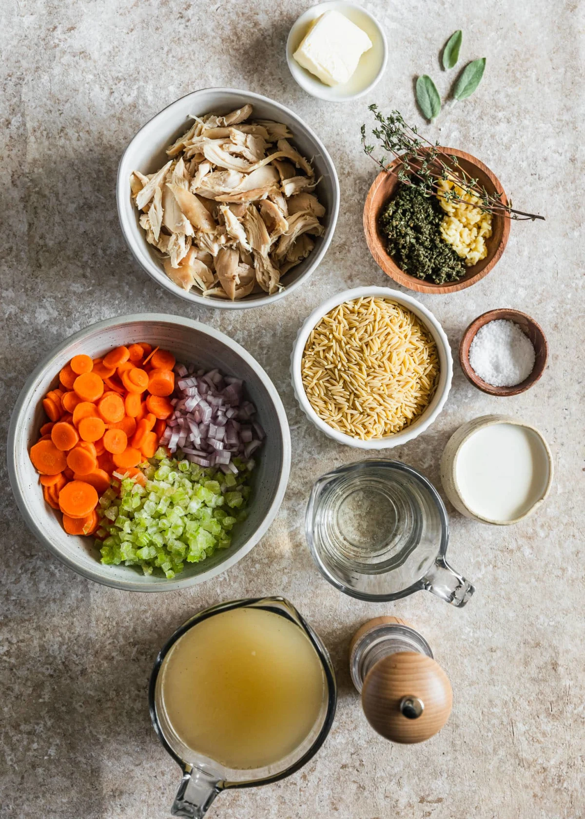 Creamy Orzo Turkey Soup