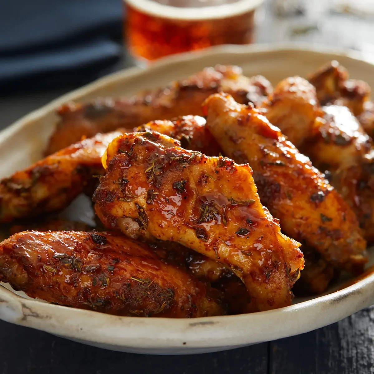Cajun Baked Chicken Wings