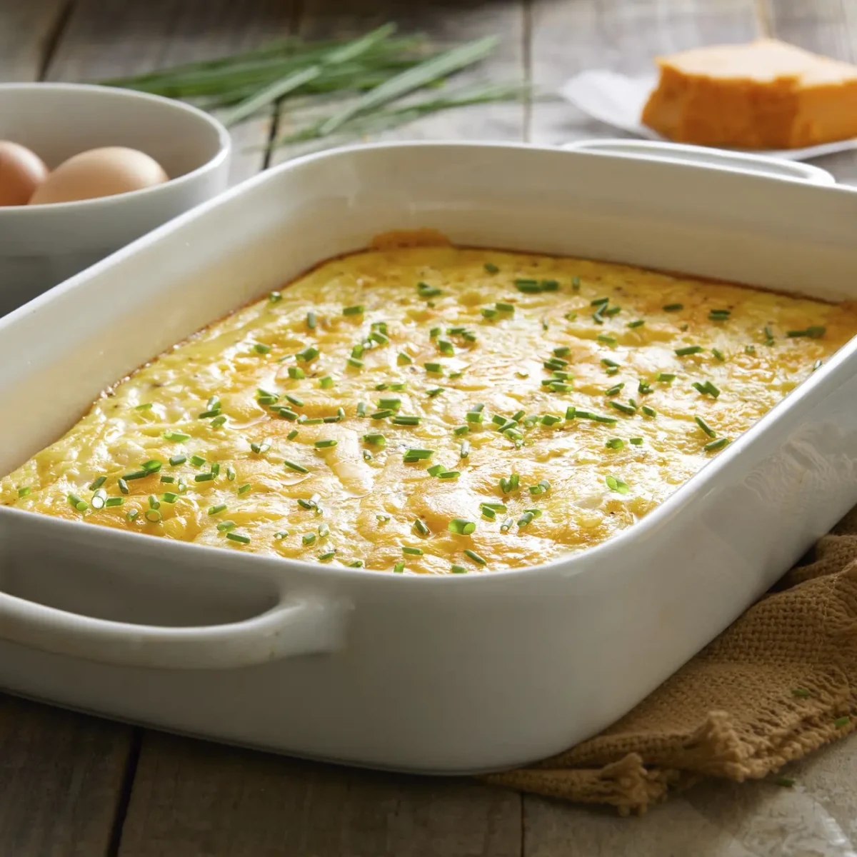 Easy Egg and Cheese Casserole
