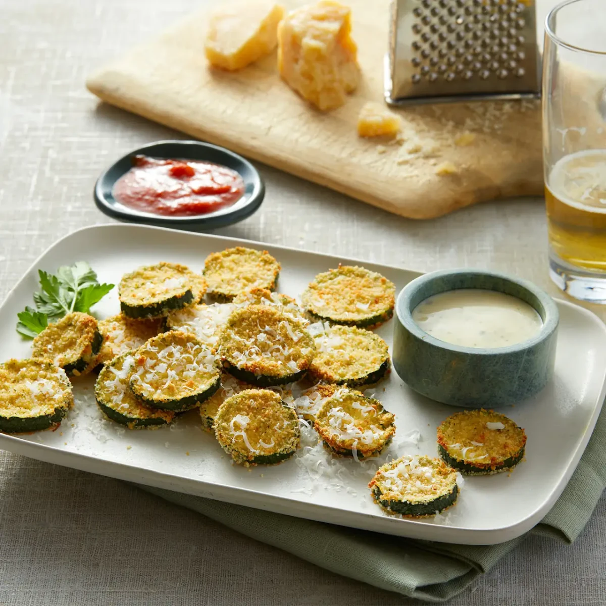 Baked Zucchini Chips