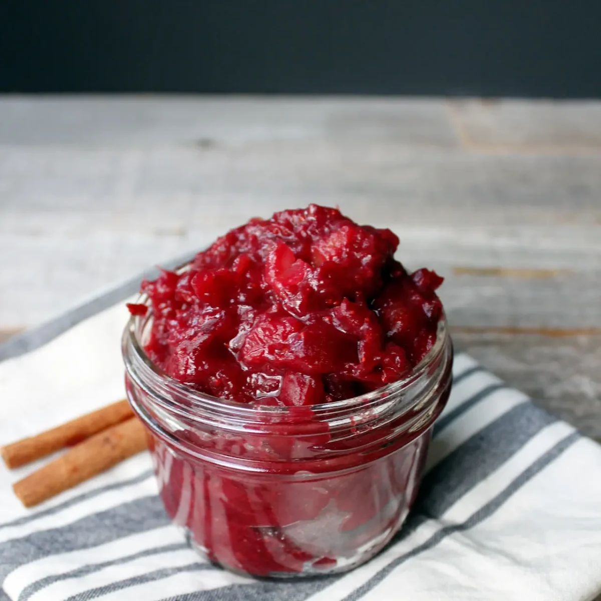 Refined Sugar-Free Cranberry Sauce