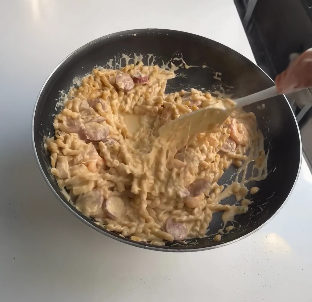 Creamy Cajun Shrimp & Sausage Pasta