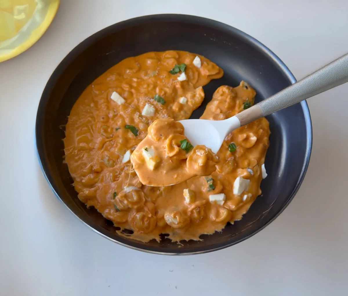 Tortellini with Pink Sauce