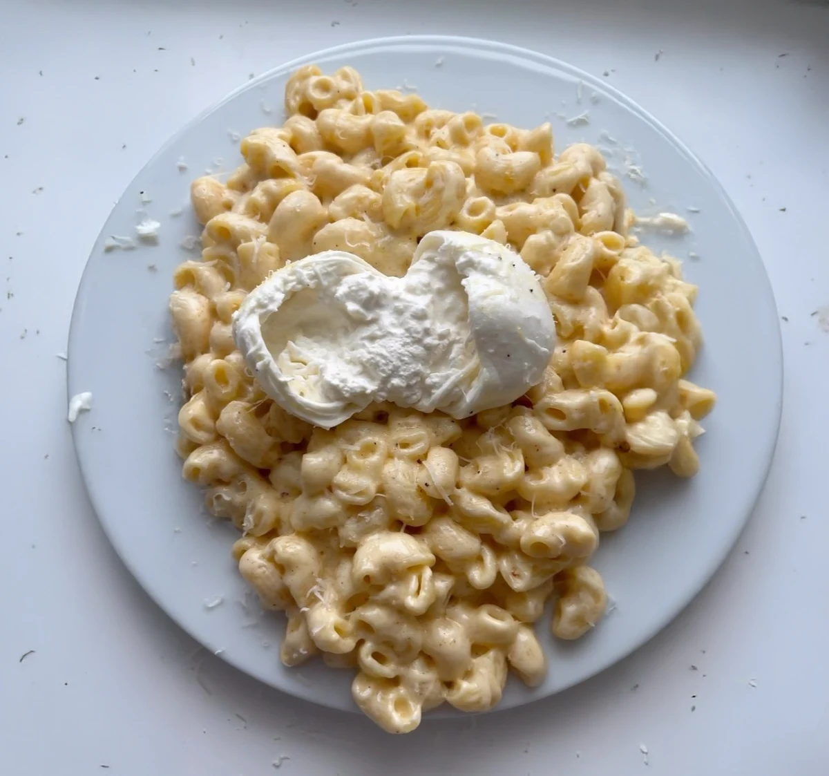 Pepper Jack Mac & Cheese with Burrata