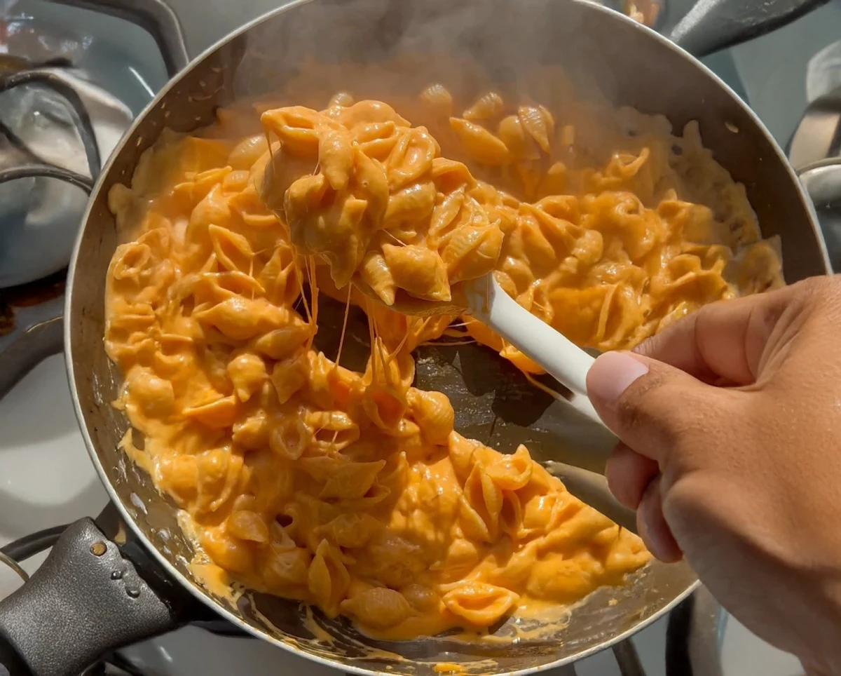 Vodka Sauce Mac & Cheese Shell Pasta