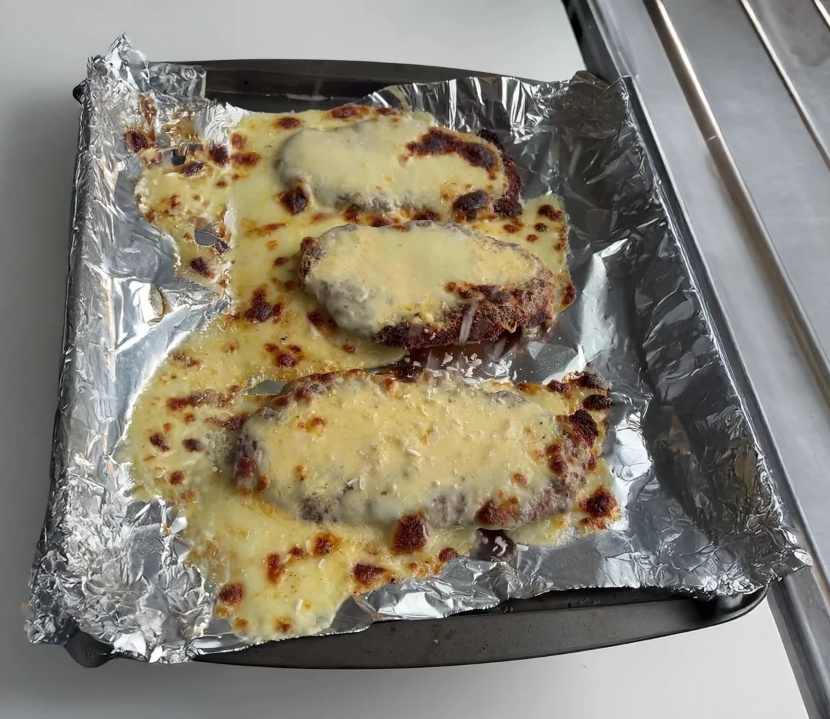 Three Cheese Chicken Parmesan Pasta