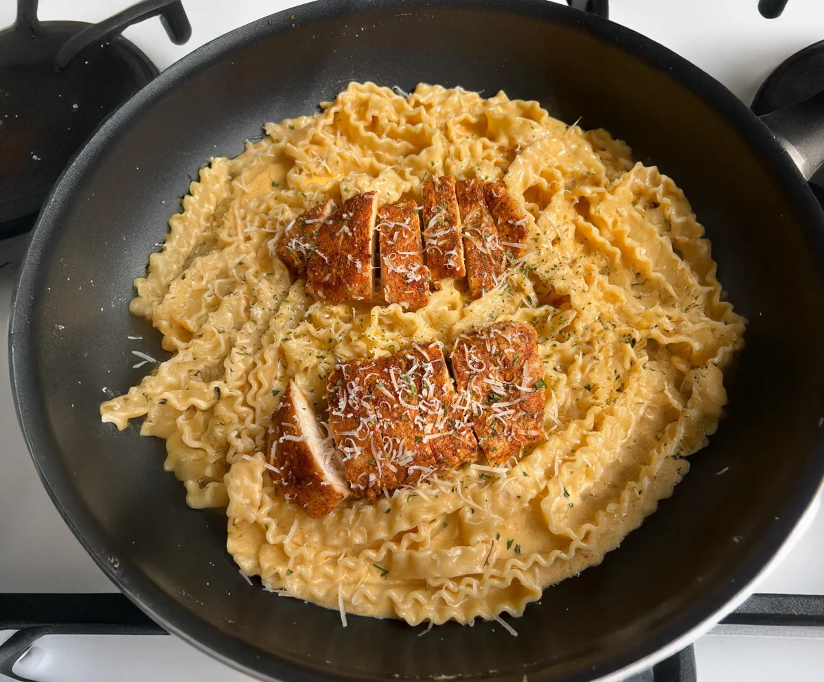 Cajun Chicken Alfredo Pasta