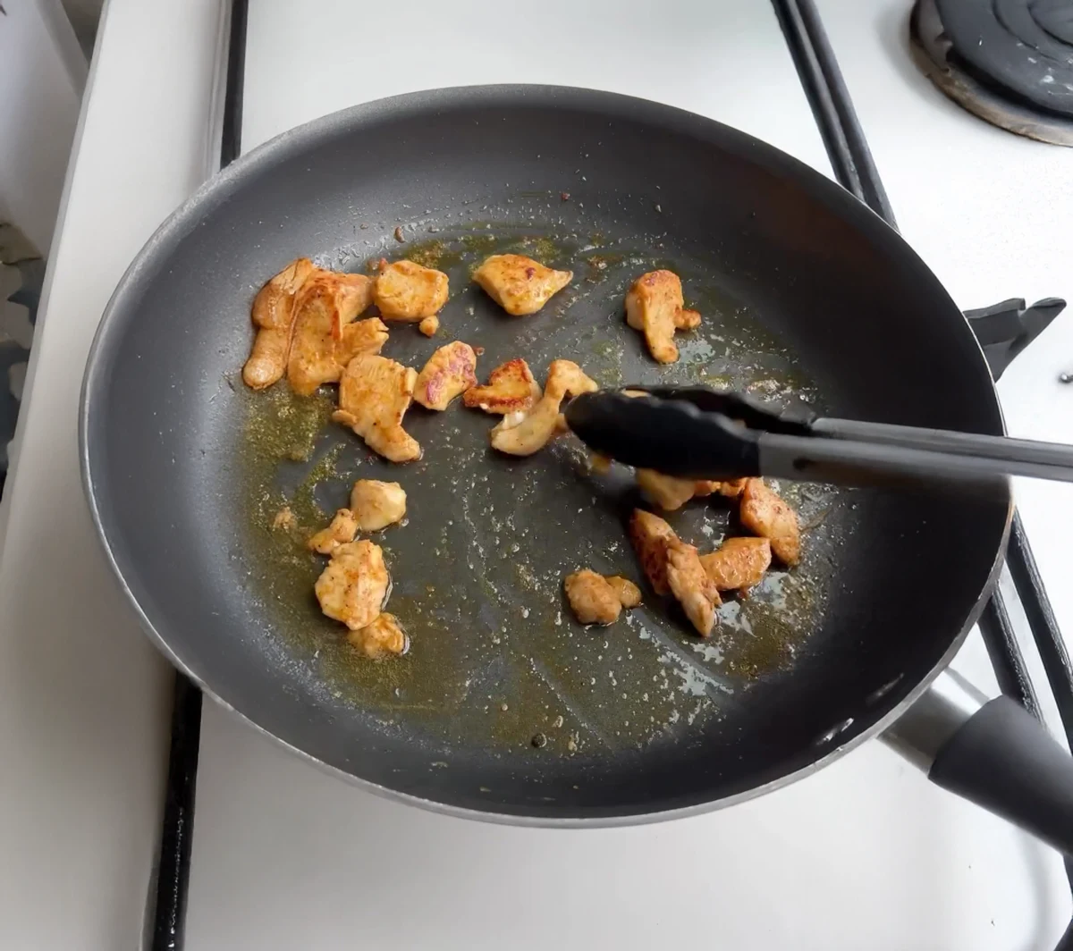 Crazy Alfredo Pasta with Chicken, Soppressata & Italian Sausage