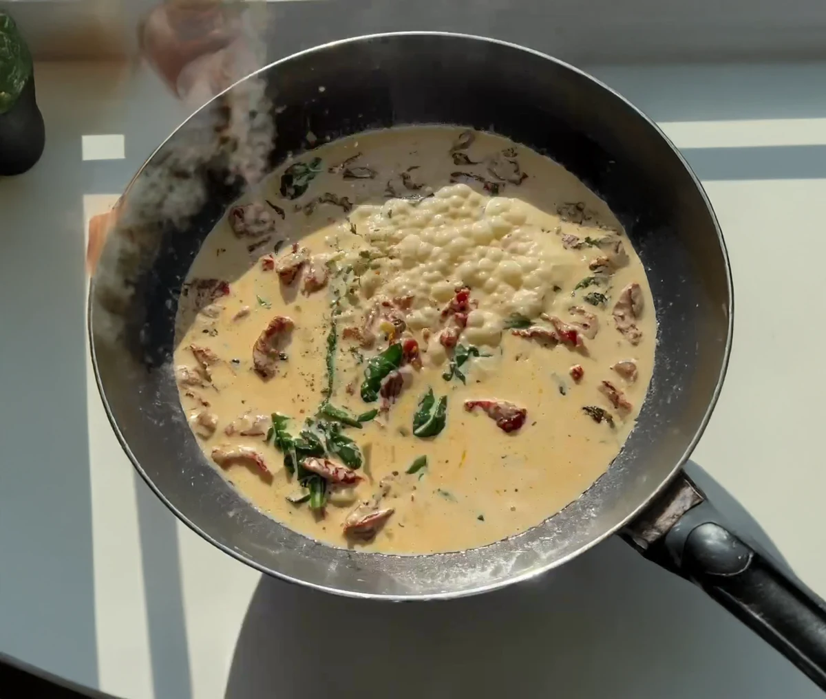 Creamy Sun-Dried Tomato Pasta