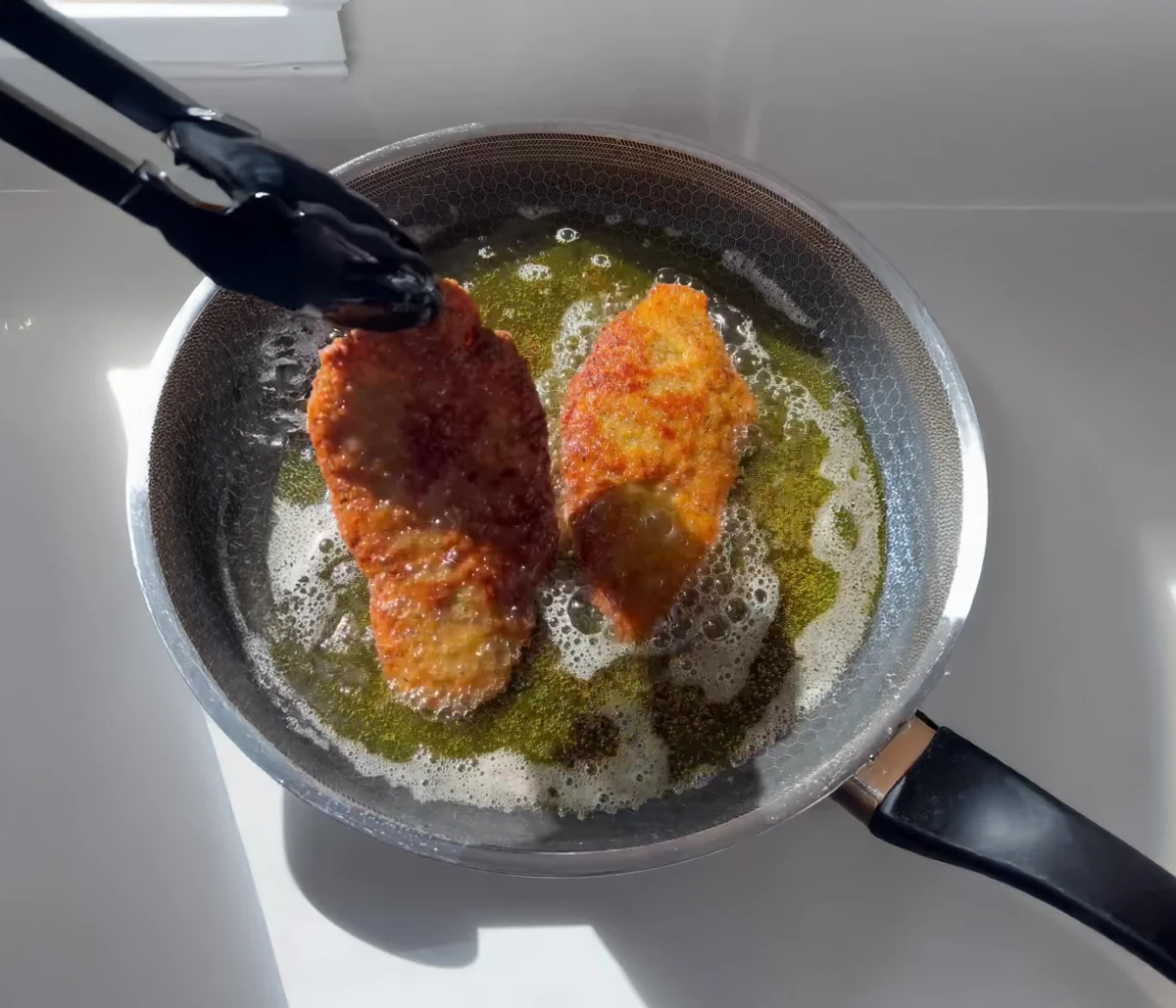 Crispy Chicken Alfredo