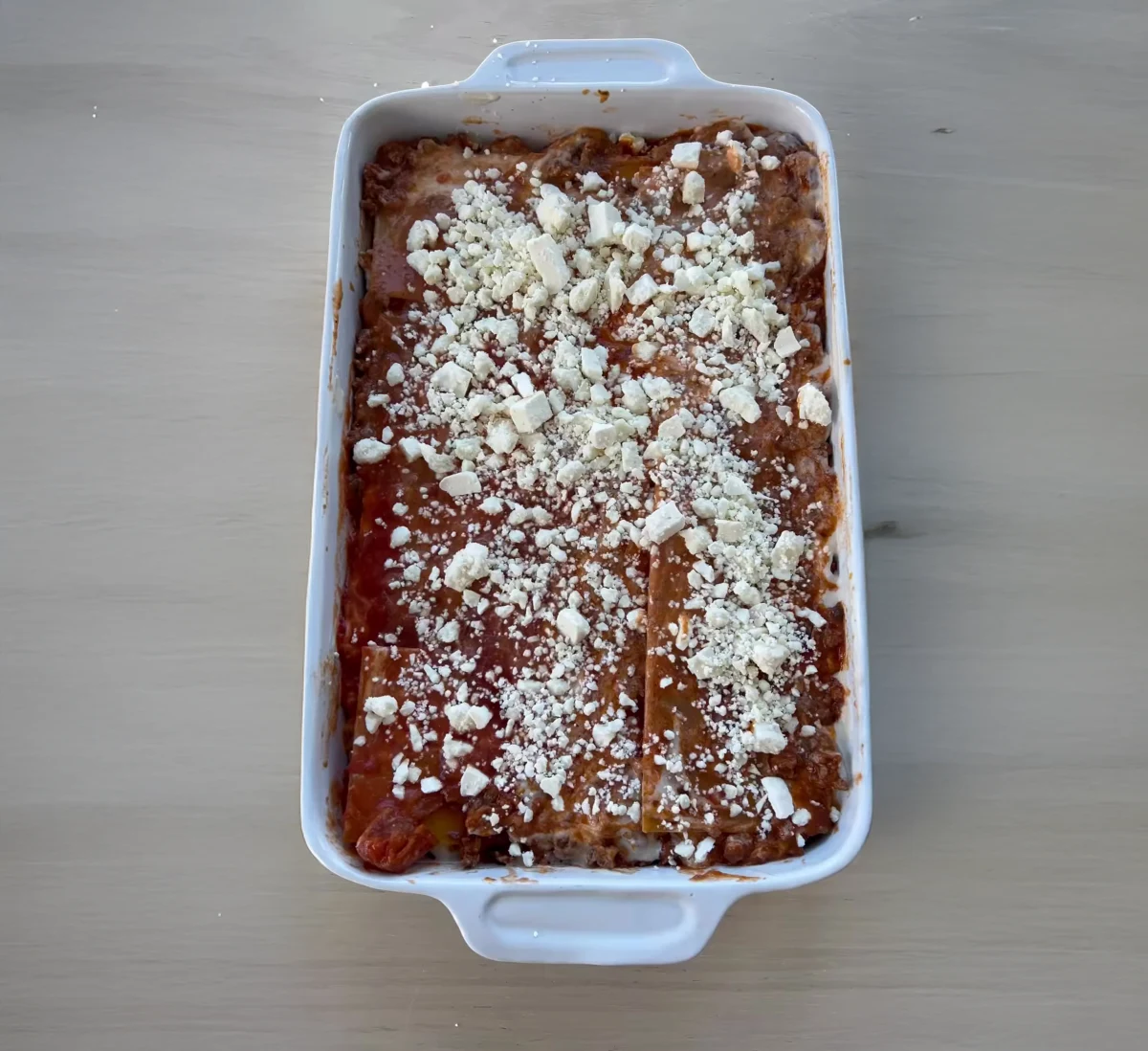 Feta Lasagna