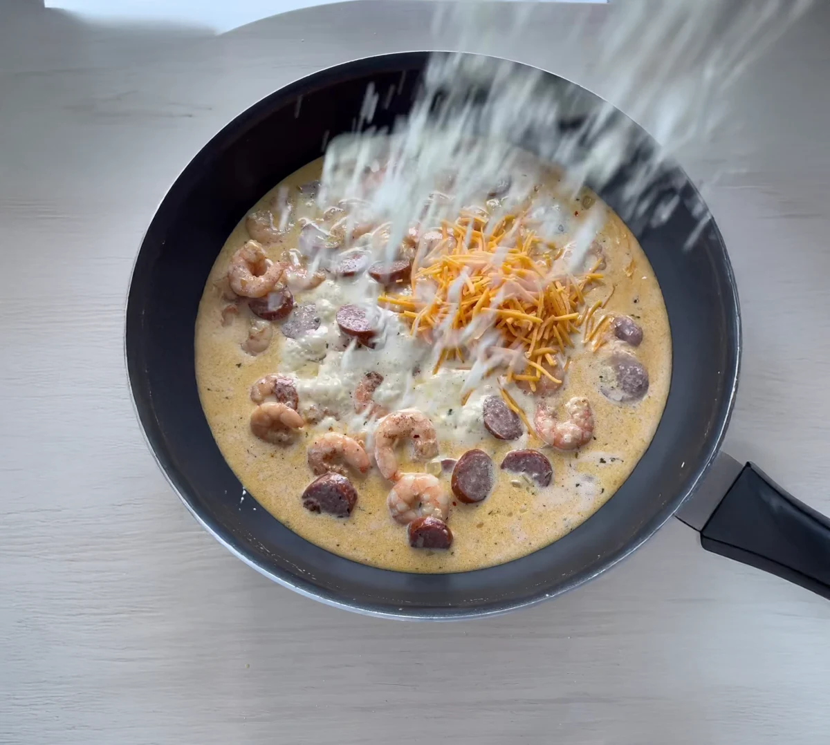 Cajun Shrimp & Sausage Pasta