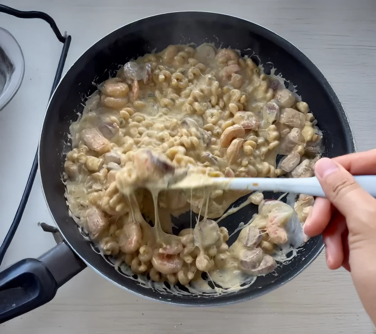 Cajun Shrimp & Sausage Pasta