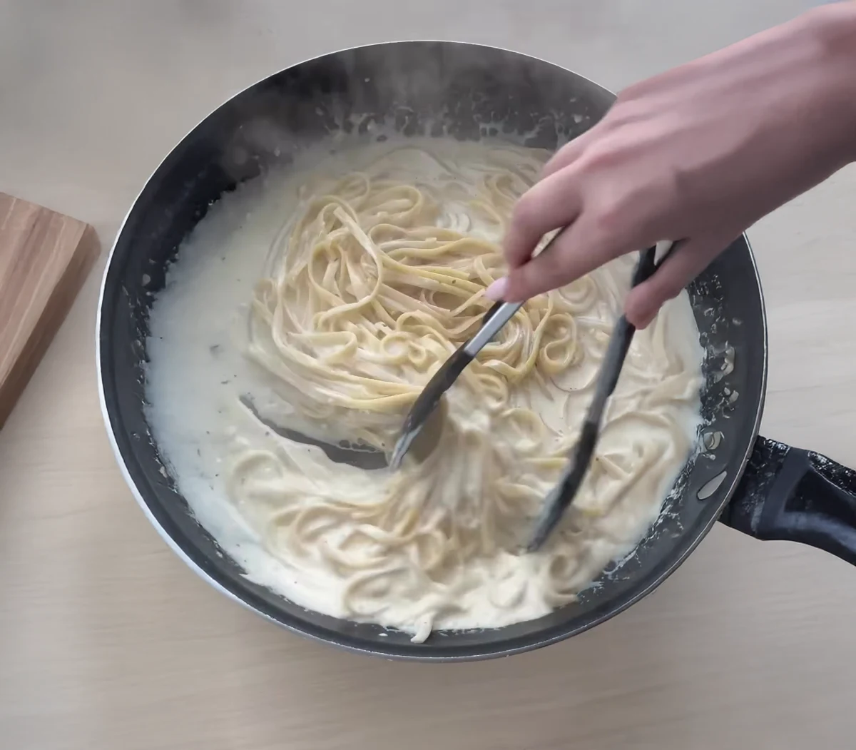 Creamy Chicken Fettuccine Alfredo