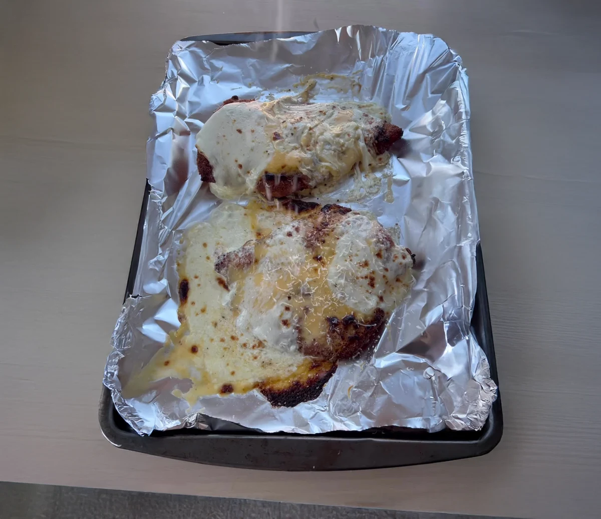 Mac & Cheese Chicken Parm