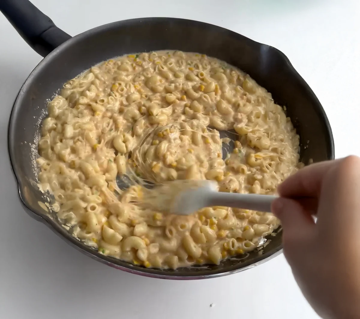 Elote-Inspired Corn Pasta