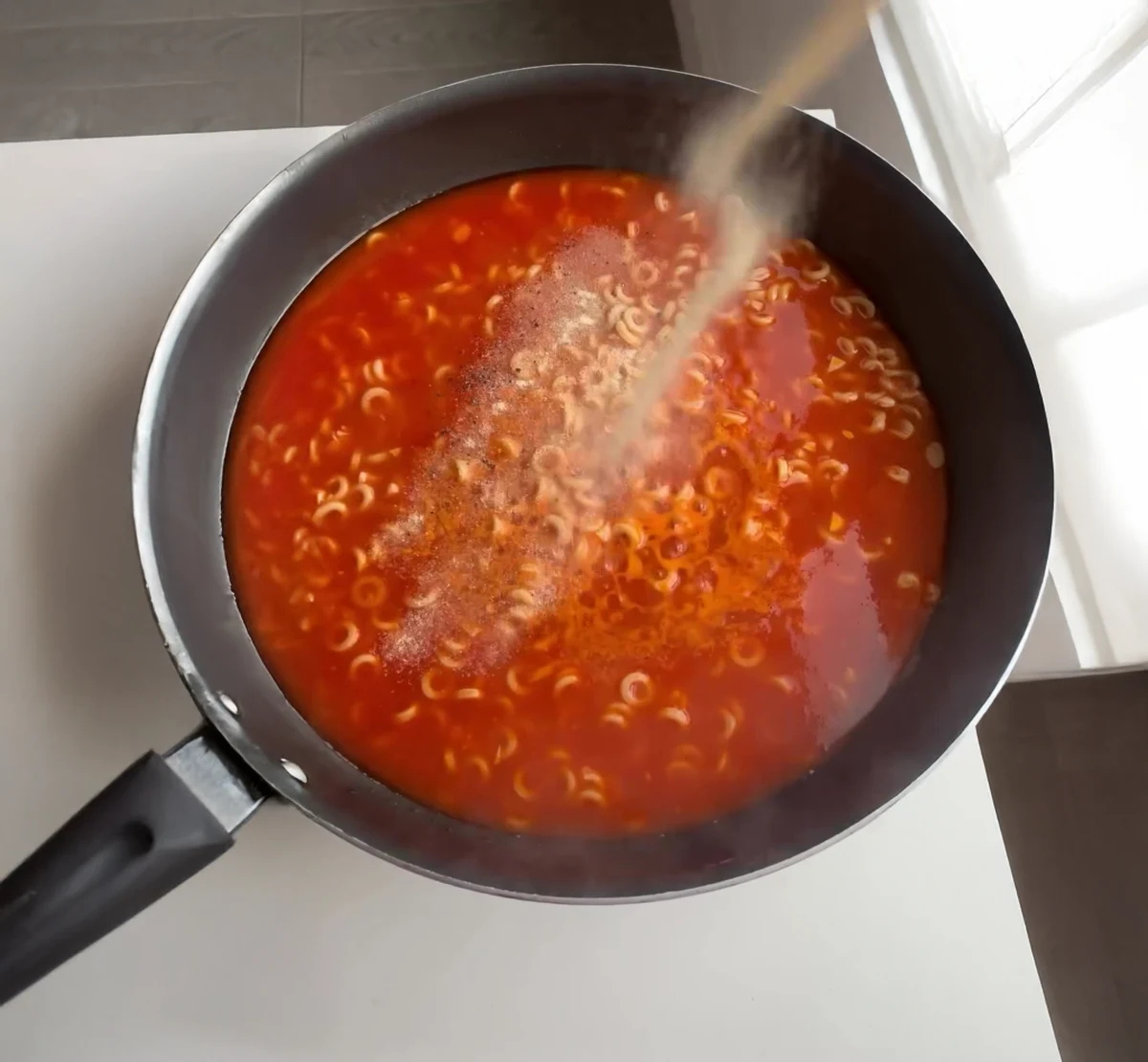 One Pot Spaghetti O's Inspired Pasta