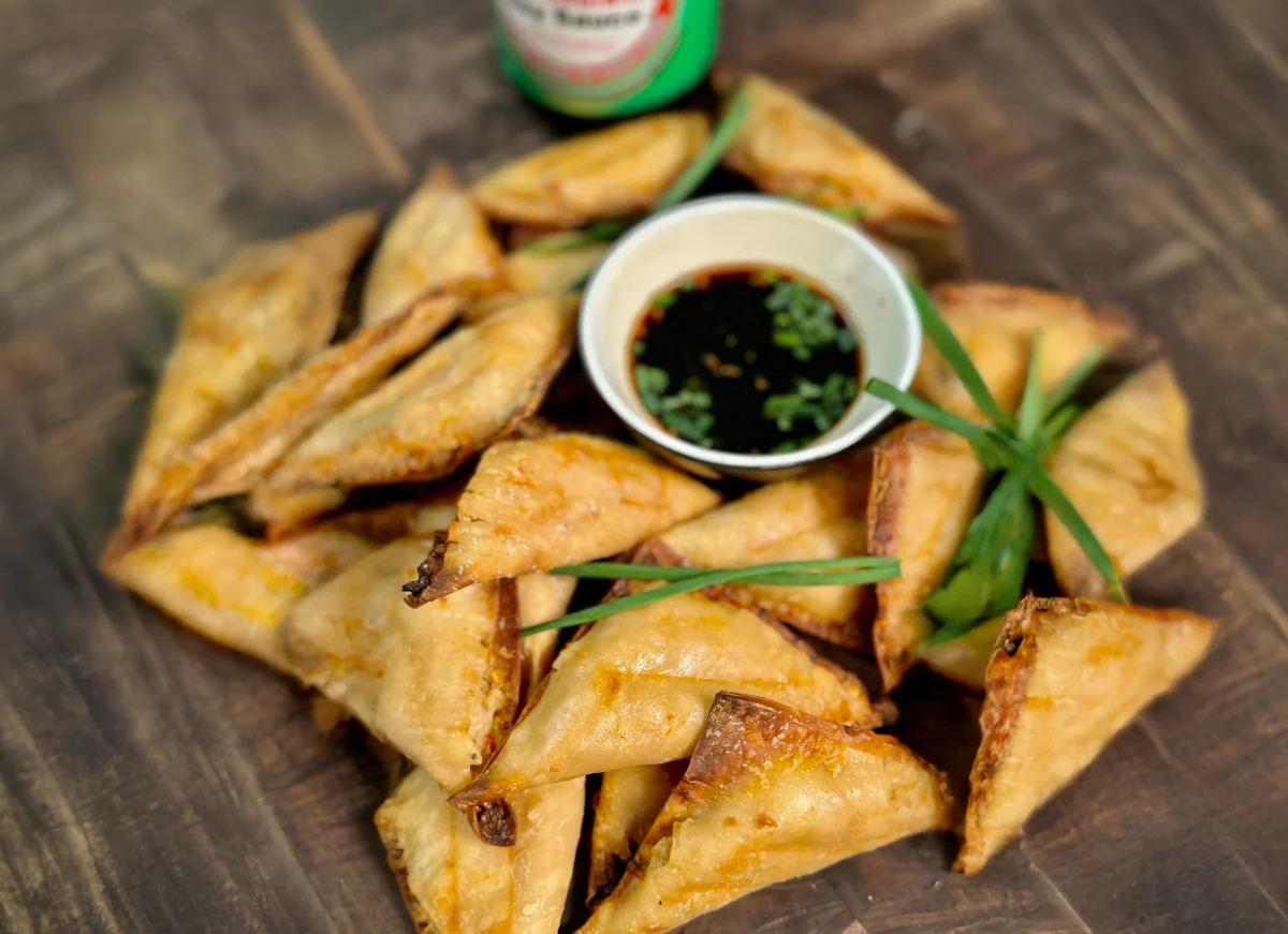 High-Protein Low-Calorie Crab Rangoons