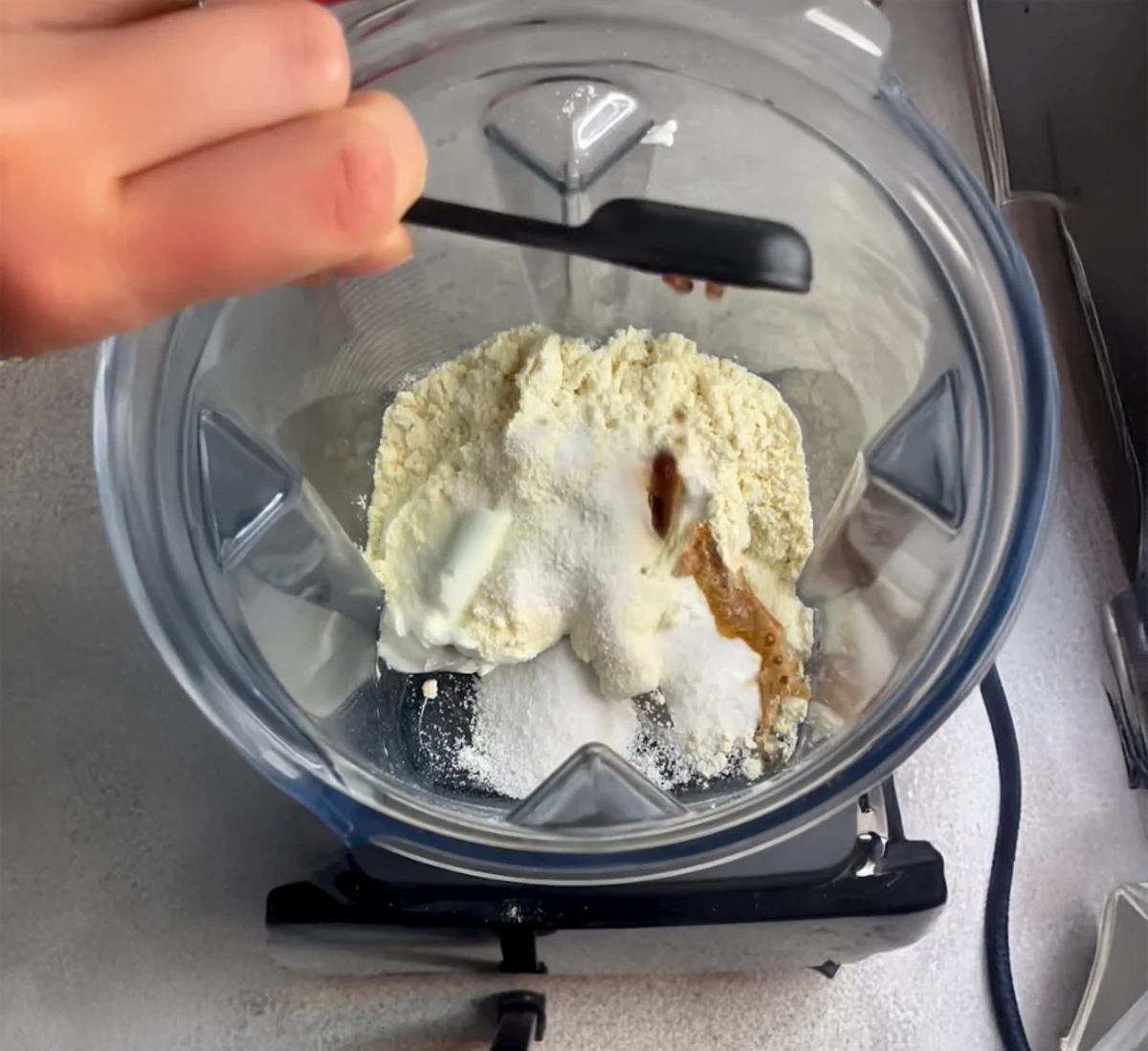 High-Protein Banana Ice Cream (No Creami)