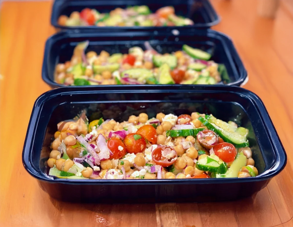 Chickpea Salad Meal Prep