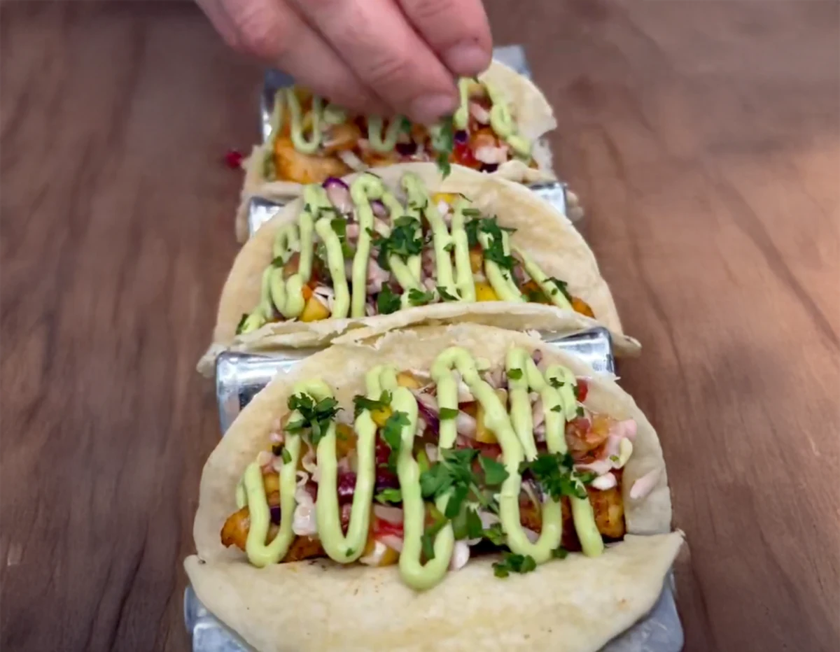 High Protein Low Calorie Fish Tacos