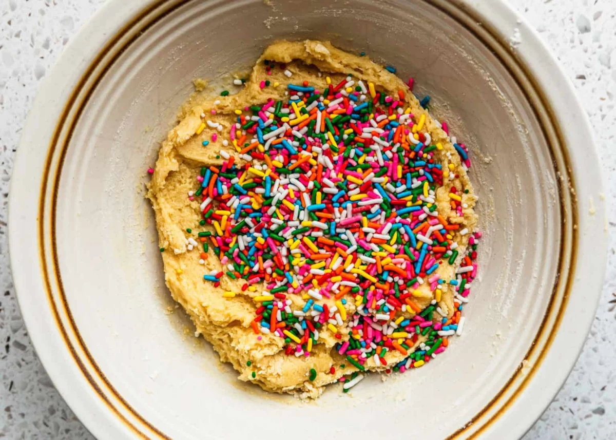Small Batch Funfetti Cookies (No Cake Mix!)