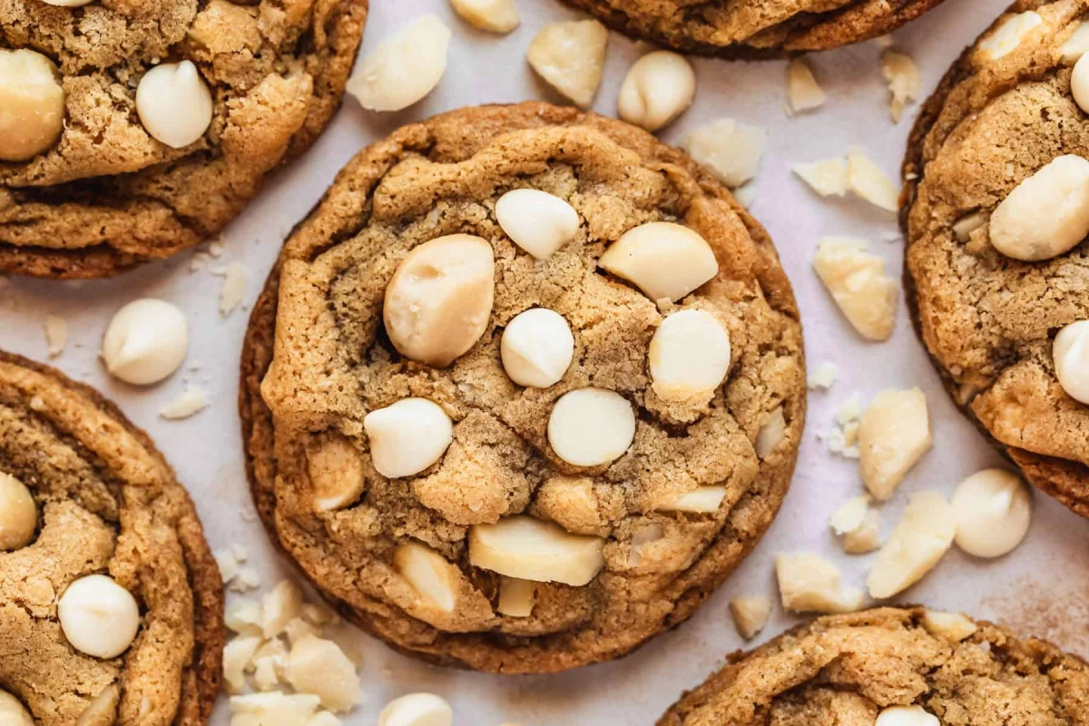Small Batch White Chocolate Macadamia Nut Cookies