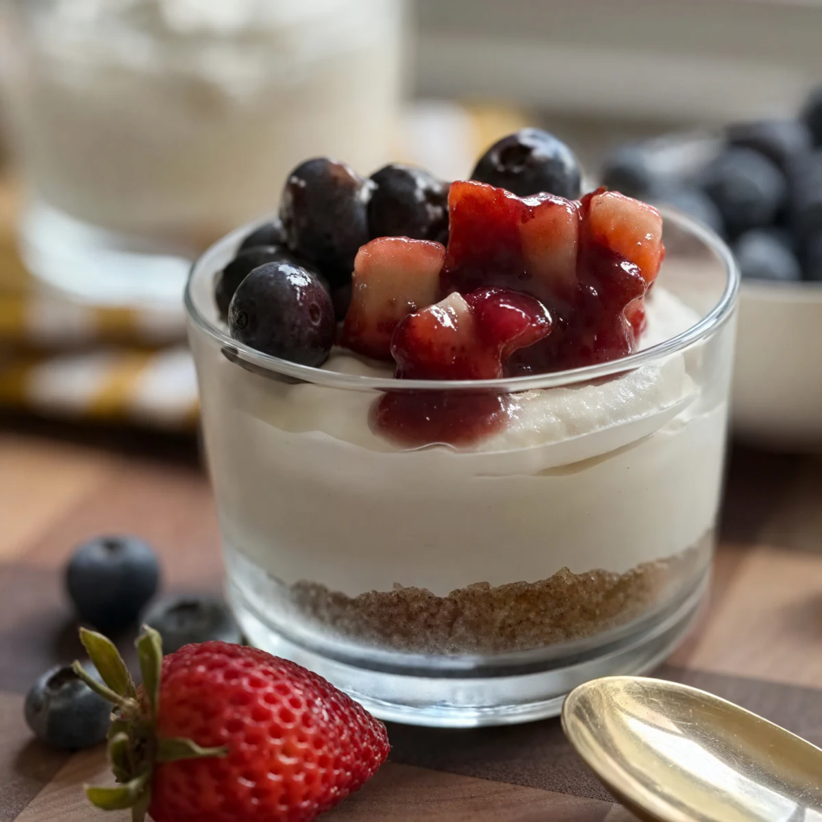 Individual No Bake Cheesecakes