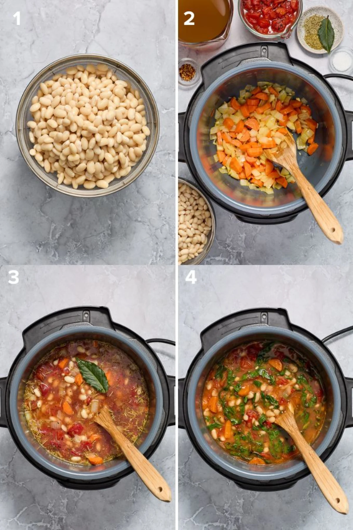 Instant Pot White Bean Stew