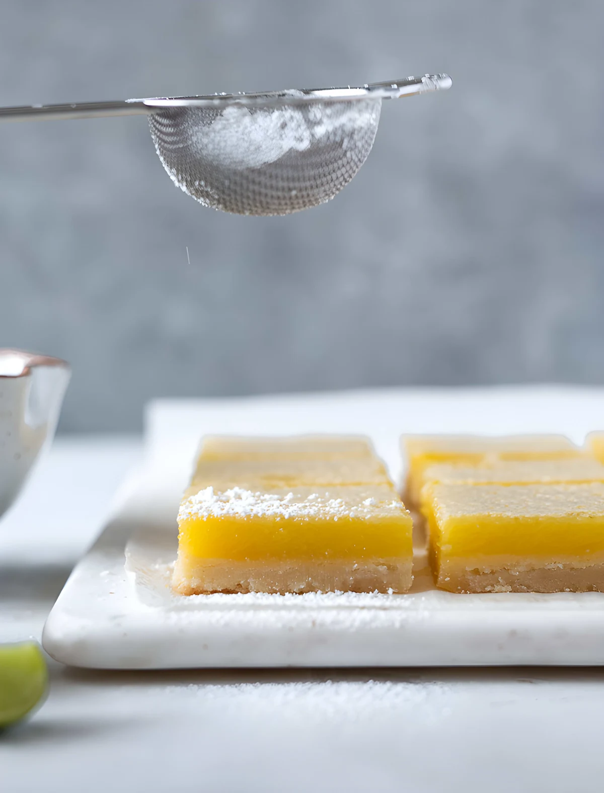 Key Lime Shortbread Bars