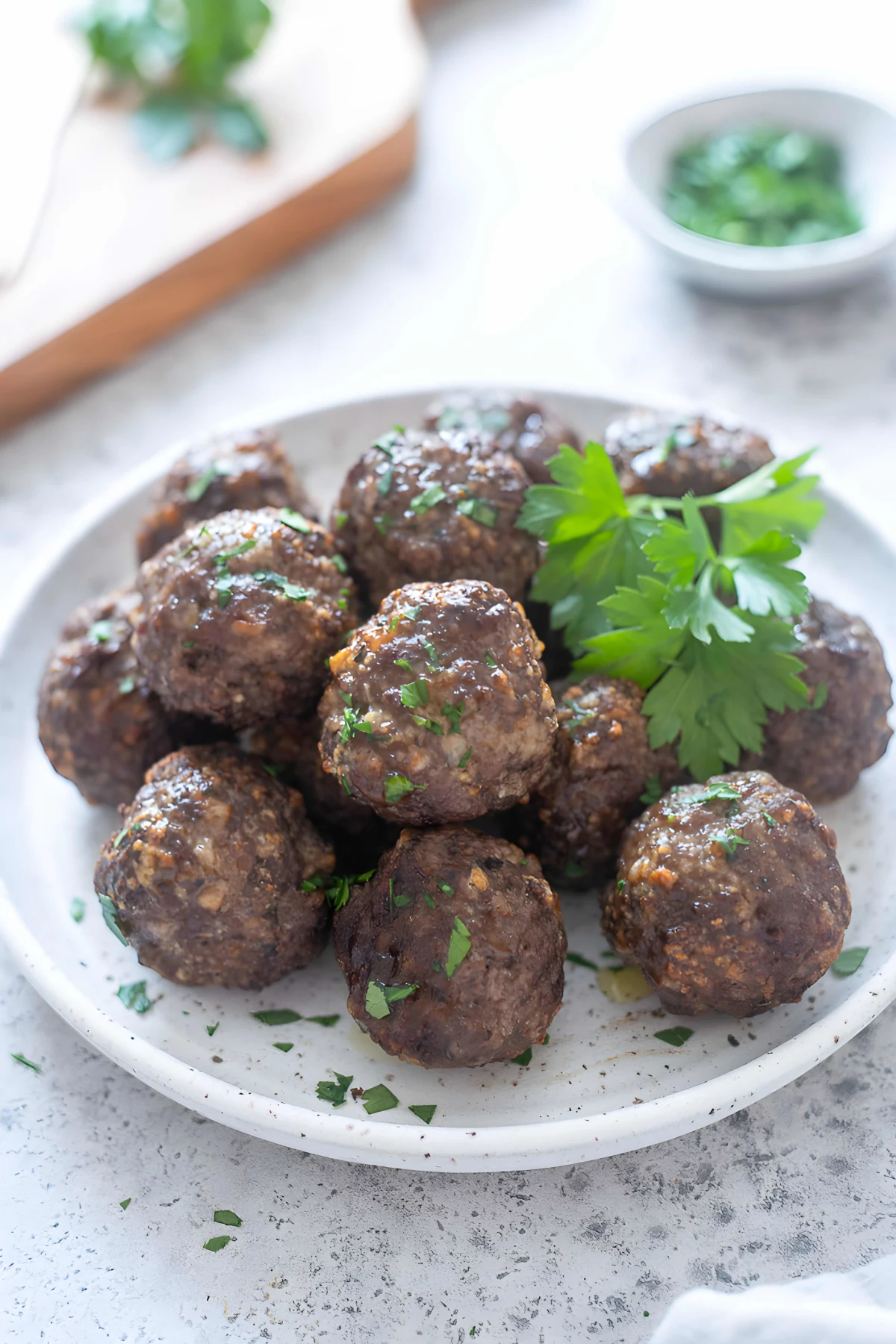 Easy Air Fryer Meatballs