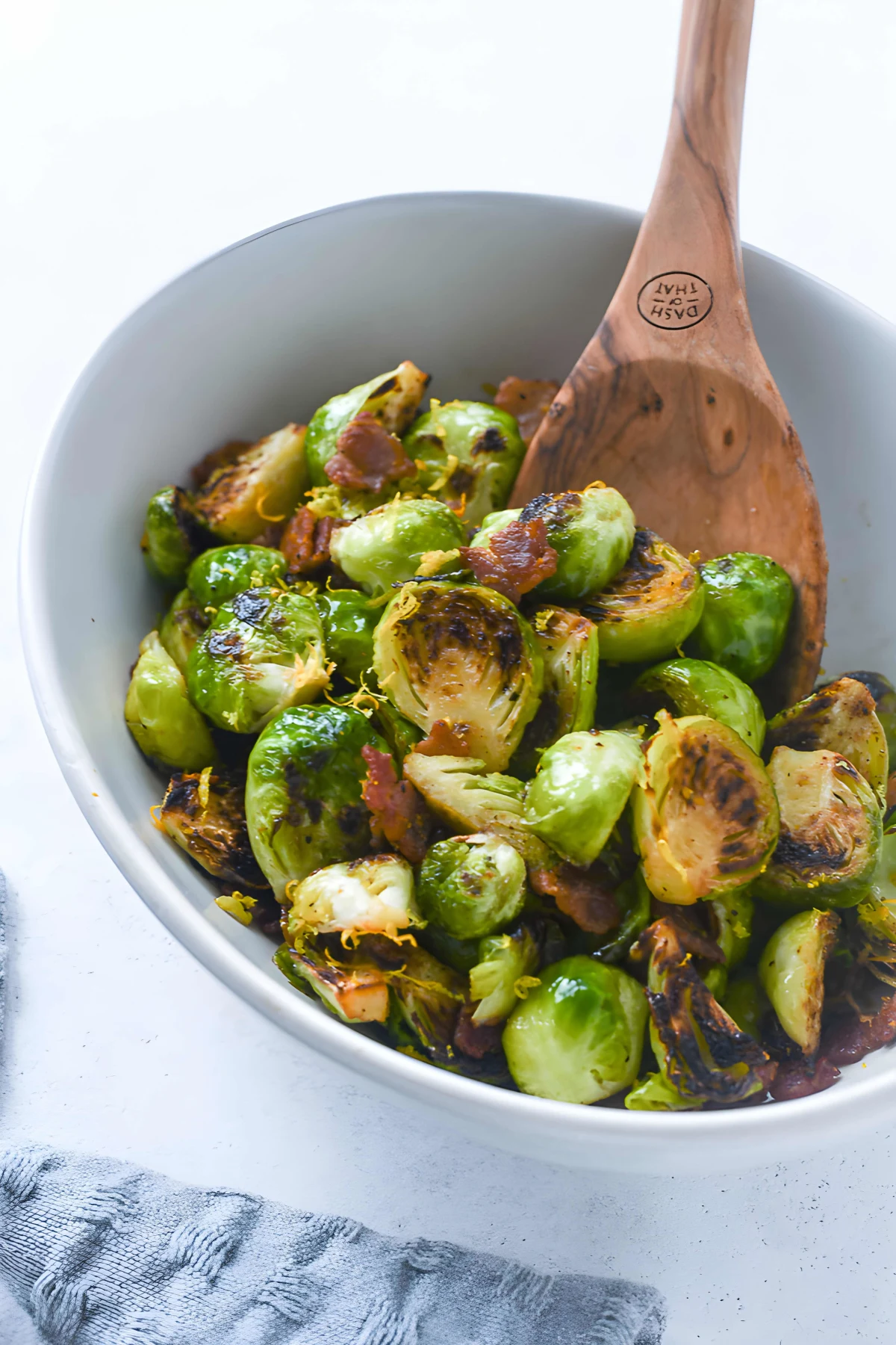 Easy Brussels Sprouts and Bacon